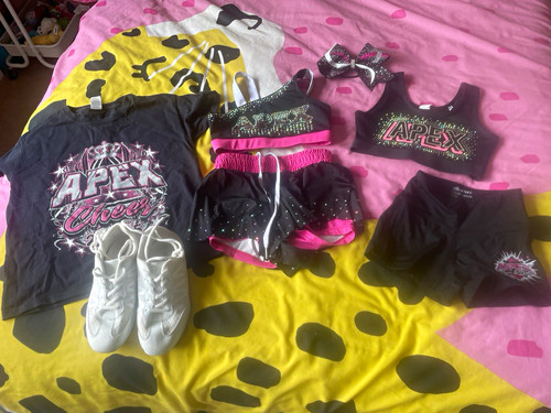 Girls cheer dance costume - &,