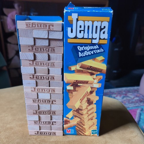 Jenga original wooden block - -,