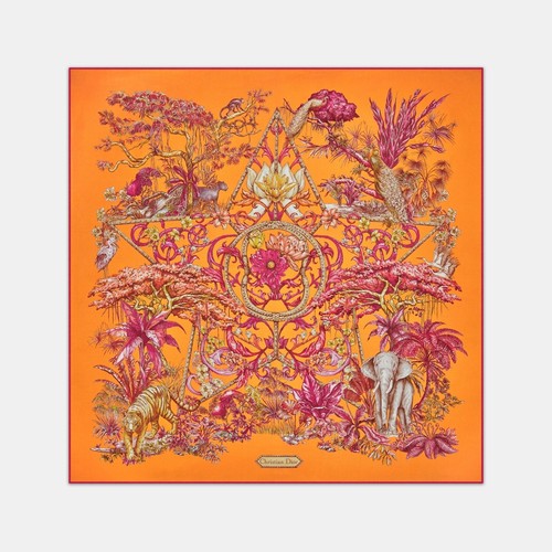 Dior silk scarf - silk,