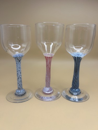 Vintage hand blown - 3, glass