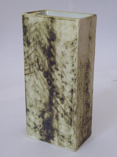 Carn pottery rectangular vase - rectangular,