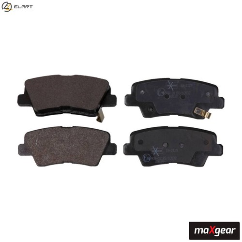 Brake pad set disc - set,