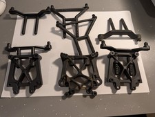 HPI Savage 25 and X Front Rear