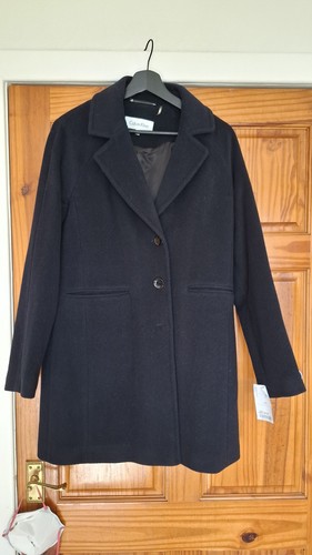 Navy women coat size - navy, s