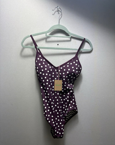 Boden womens purple white - &,