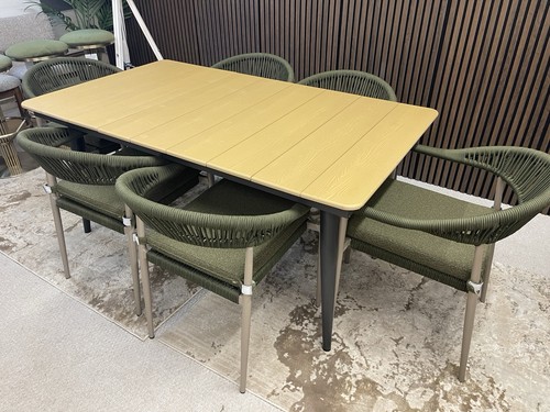 Seat garden dining set - 6,