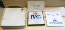 DAIMLER - RAC - MEMBERS GRILL BADGE USED CONDITION BOXED WITH INSTRUCTIONS & CAR