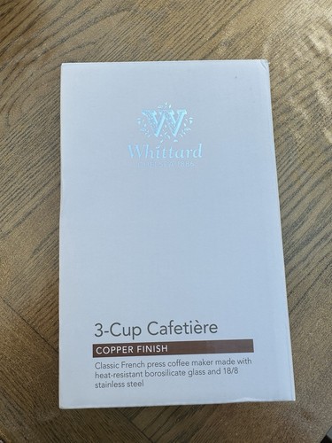 Whittard copper finish cup - finish, 3-cup