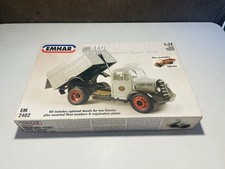 EMHAR 1/24 Scale EM2402 Bedford 'OSBT' SWB Tipper 5-Ton Truck Model Kit - Boxed