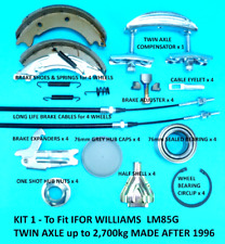 Brake Shoe, Cables, Bearing &