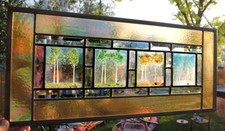 Stained Glass Window Panel 4