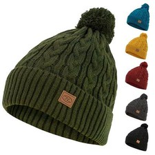 Beira Lined Bobble Hat Men's