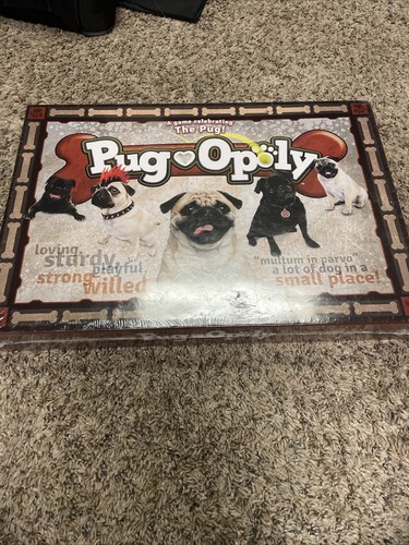 Pug opoly classic - pug-opoly, board