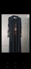 Black Bead Abaya Size 54 Medium