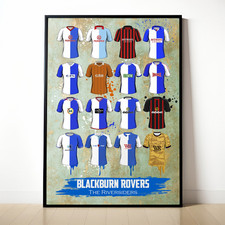 Blackburn Rovers Painted Shirt