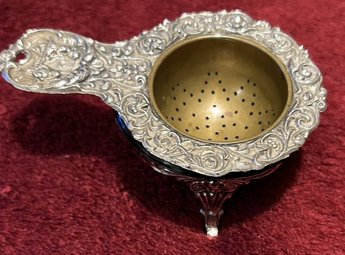 Antique footed silver - silver, plate