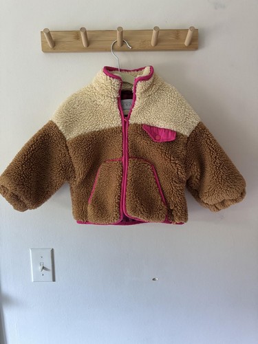 Zara faux shearling jacket - shearling,