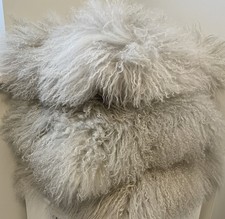 Mongolian Sheepskin Cushions