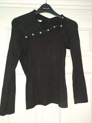 Karen millen black ribbed - millen,