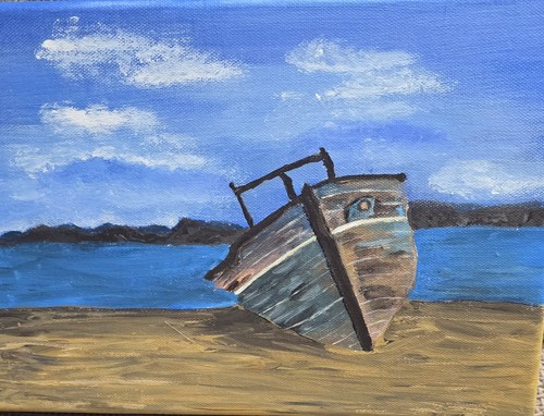 Acrylic painting canvas - acrylic,