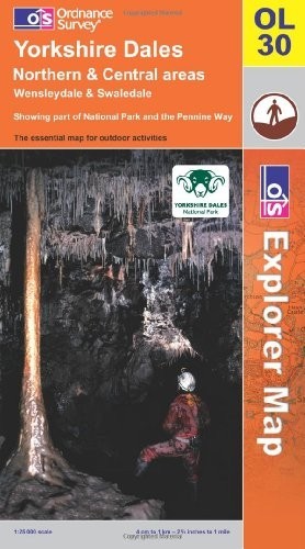 Explorer map ol30 yorkshire - map,