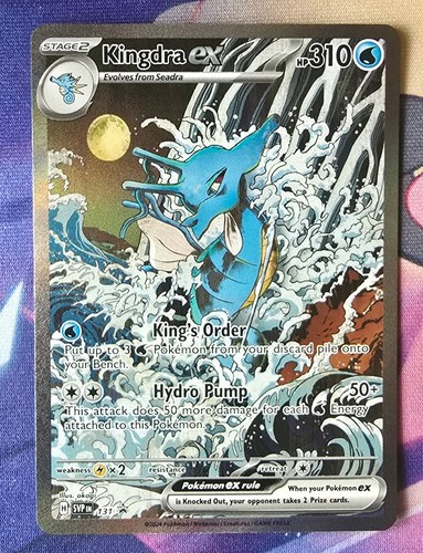 Pokemon kingdra black - pokemon, ex