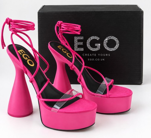 Ego pink heels size brand - ego, 5