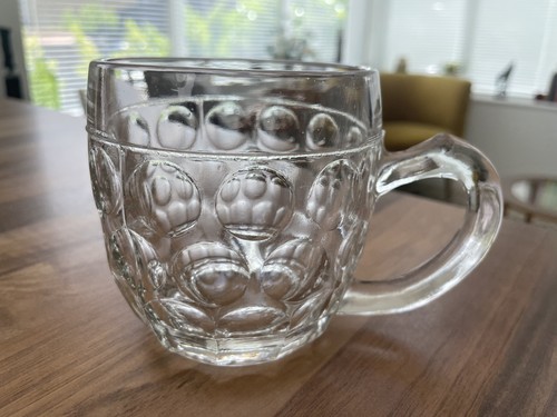 Vintage glass tankard - glass, beer
