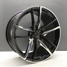 TOYOTA SUPRA MK5 19" POLISHED ALLOY WHEEL RIM 9J FRONT BLACK 8811710 GENUINE X1