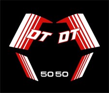 Yamaha DT50MX Decal Set 1983
