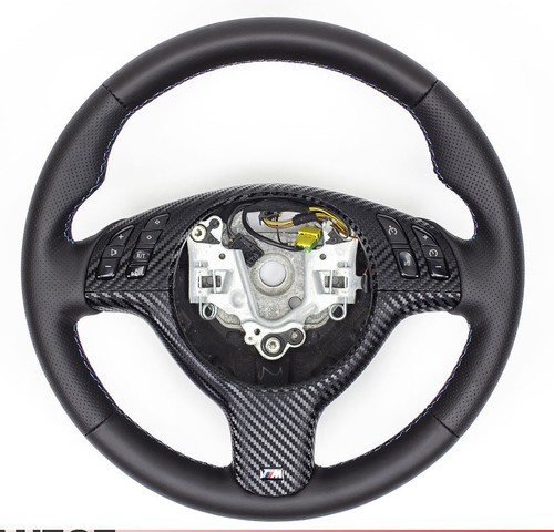 Leather steering wheel - leather,