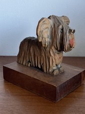 Vintage Wooden Carved Skye