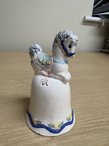Vintage ceramic carousel horse - carousel,