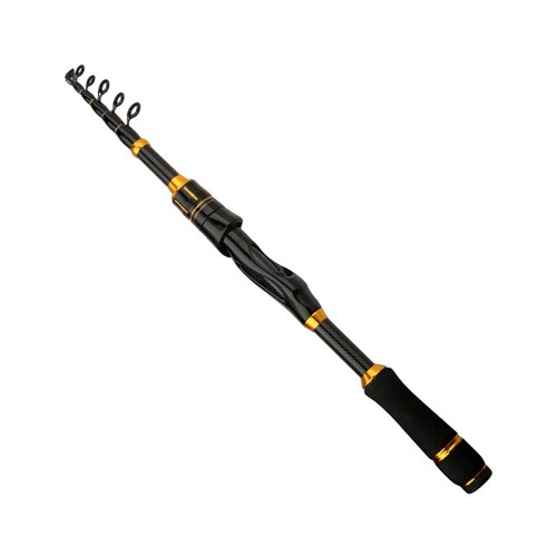 Telescopic carbon fishing rod - fishing,