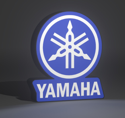 Yamaha logo led light - yamaha,