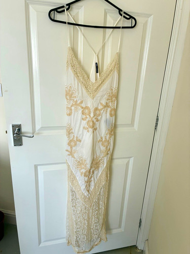 Zara womens ivory lace - lace, floral