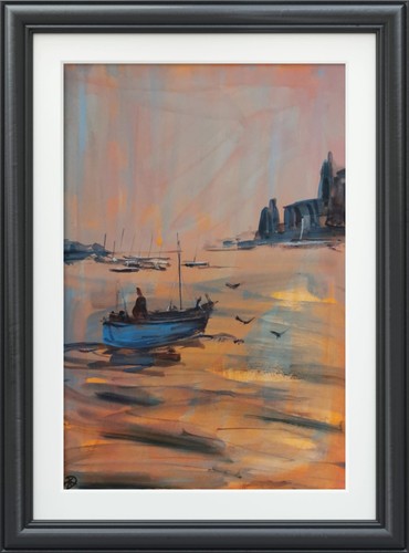 Original acrylic abstract - acrylic,