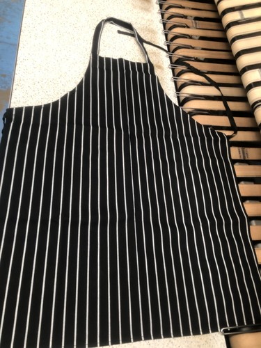 Black white stripebutcher - white,