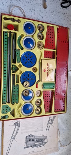 Meccano outfit 5 vintage - meccano,