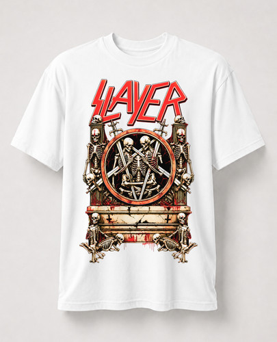 Slayer shirt skeleton - t,