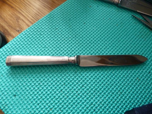 Vintage silver letter - letter, opener