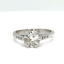Diamond Art Deco Antique 18ct