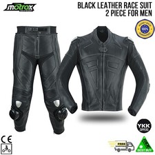 Mens motorcycle leather suit - suit, 2