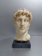 Apollo head sculpture statue