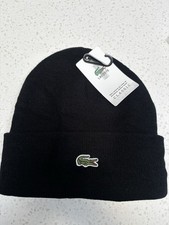 Lacoste  Ribbed Wool Beanie