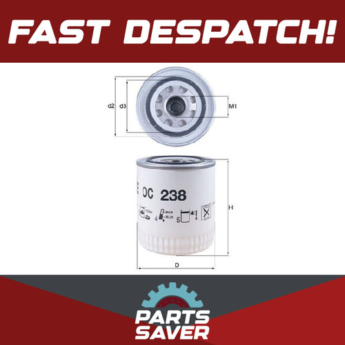 Oil filter fits - oil, daimler
