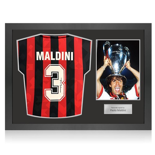 Paolo maldini signed milan - paolo, ac