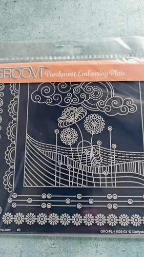 Groovi parchment embossing - parchment,