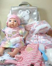 Tiny Treasures Doll and Accessories Set Bundle