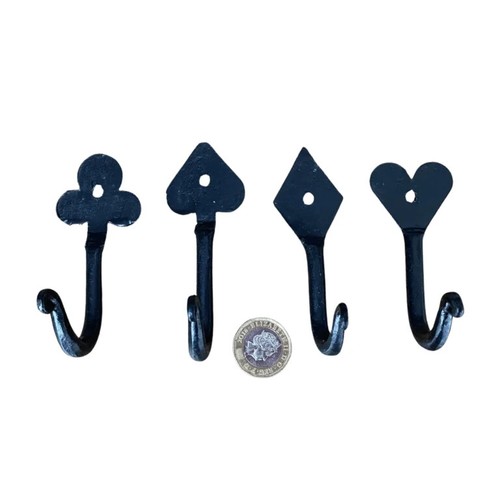 Black hanging hooks set - hooks, of